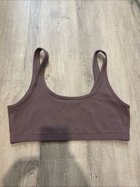 TNA Scoop Bralette in Mauve Plum